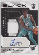 2021-22 Panini Black Rookie Memorabilia Auto 19/49 JT Thor #RMA-JT Auto ld5