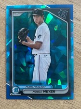 2024 Bowman Draft Sapphire Noble Meyer #BDC-38 - Miami Marlins