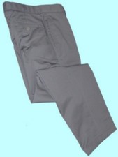 LANDS END Gray Plain School Uniforms Pants Boys 10 Inseam 25" NEW