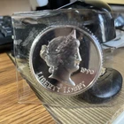 1990  1 oz .999 Silver Liberty Lobby One Silver Eagle Round ounce  FINE SEALED