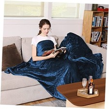 Electric Heated Blanket Full Size 72'' x 84'' Extra-Warm 72 84 Bule