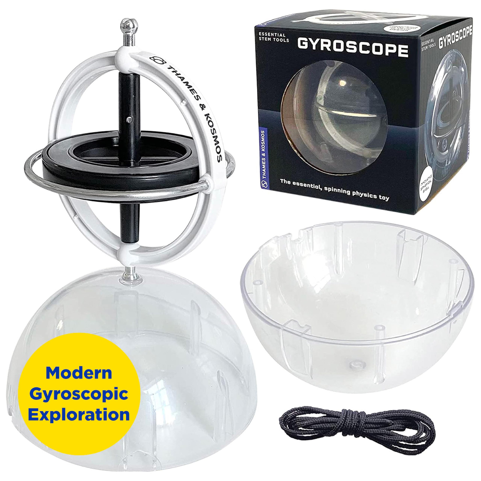 30 Inch Gyroscope Toy Physics Experiment Kit for Motion Forces and Gravity