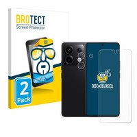 2X Display Schutz Folie FüR Xiaomi Redmi Note 13 Pro 5G (Display+Kamera)