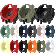 Silicone Case Watch Protective Case Cover for Garmin Instinct3 AMOLED /SOLAR