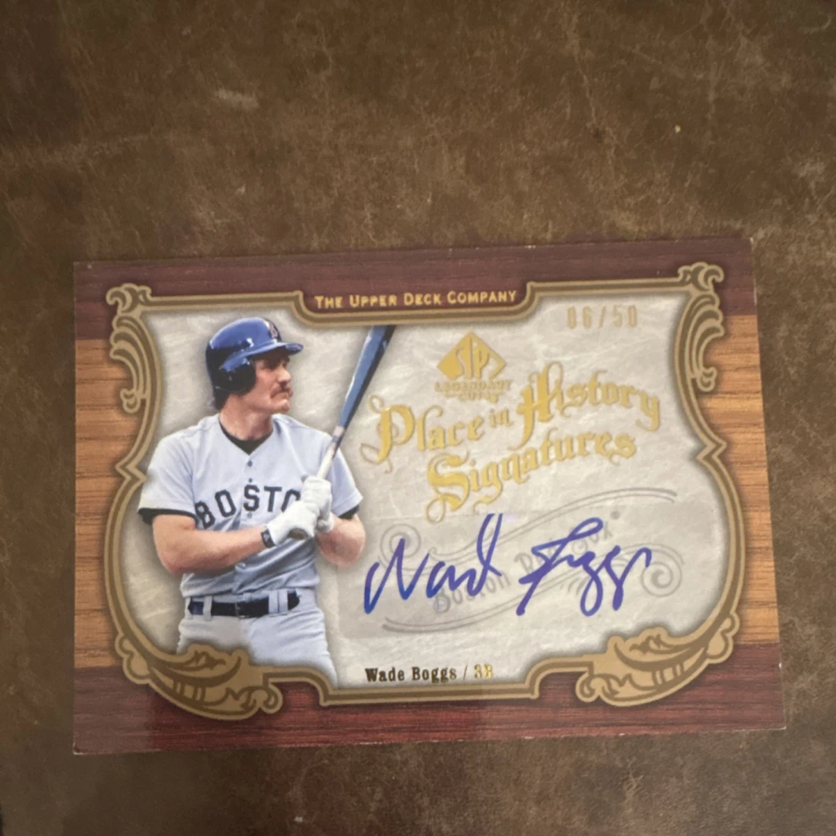 Wade Boggs Autograph Baseball Cards for sale | eBay