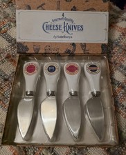 Sainsburys 4 Gourmet Cheese Knives Set