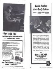 4 Lead Auto Body Repair Ads Vintage Ad From Automotive Digest April 1950 4 Lead Auto Body Repair Ads Vintage Ad From Automotive Digest April 1950