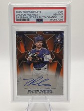 2025 Topps Update Series - Baseball Stars Autographs Dalton Rushing #BSAU-DR /25