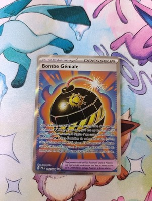 Pokemon Karte - Tolle Bombe 113/084 - Full Art - ME5 Schwarze Nacht - DE Neu