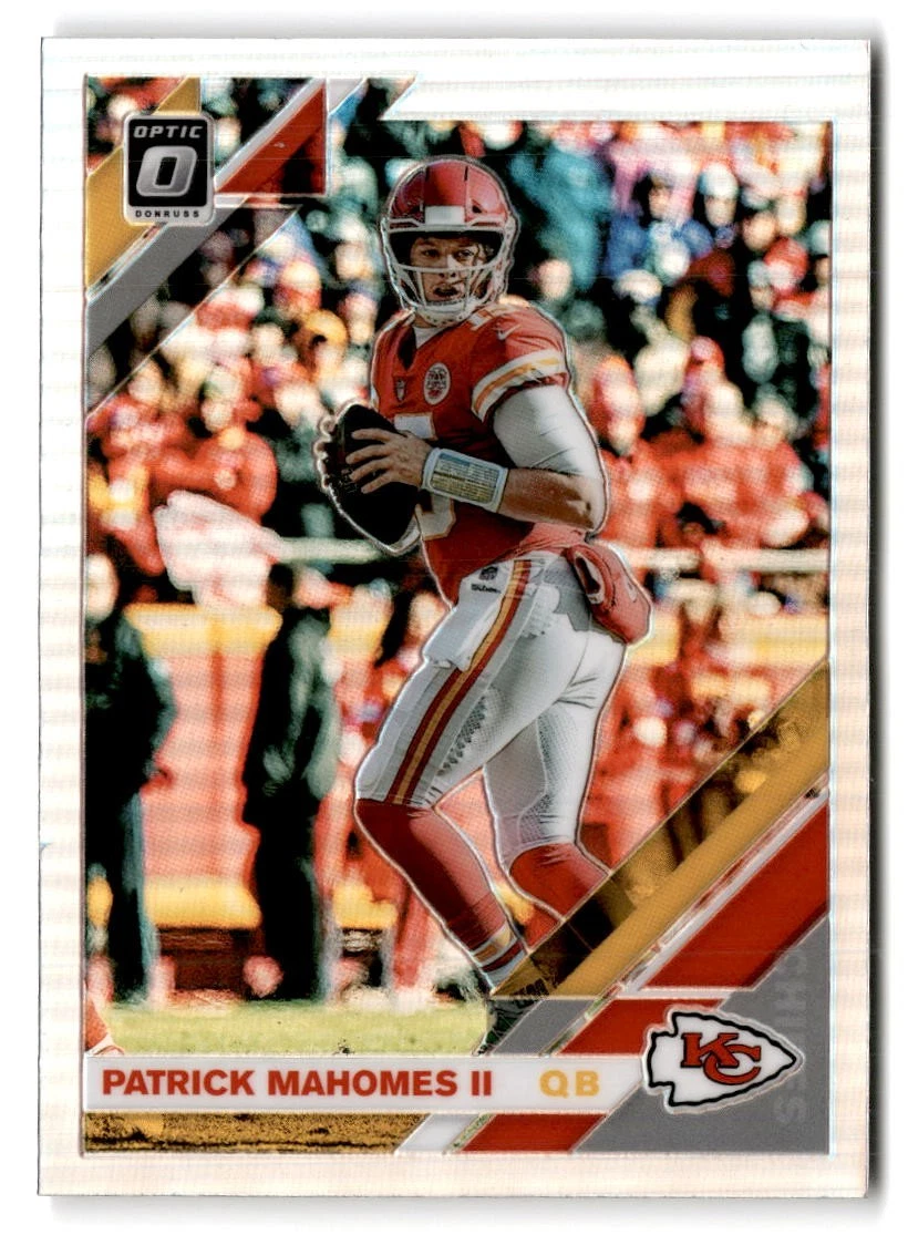 Patrick Mahomes trading card