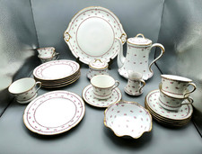 Royal Limoges France Gilda Kaffeeservice 23tlg für 6 Personen
