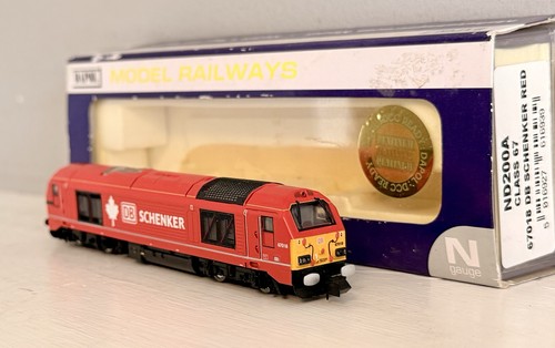 Dapol ND200A Spur N DB Shenker Class 67 67018 Diesellok OVP | Condition: Used