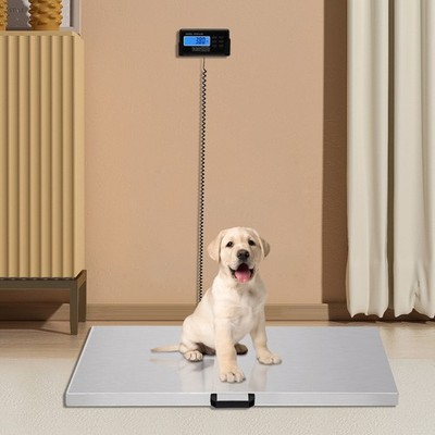 Livestock Vet Platform Scale Dog Pig Sheep Pet Digital Weight Scale 440lbs/200kg