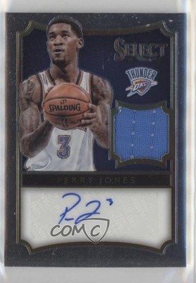 2014-15 Panini Select Materials 194/199 Perry Jones III Perry Jones #57 Auto 0q3