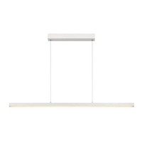 LED Pendelleuchte Metall Weiß KüChe 2700 K L:118 Cm HäNgelampe Esstisch