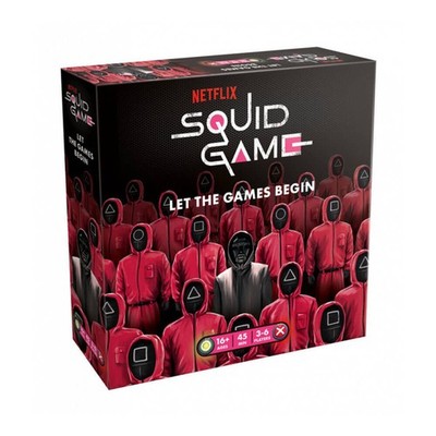 Mixlore Netflixs Squid Game Party-Brettspiel für 3 bis 6 Spieler ab 16 Jahren