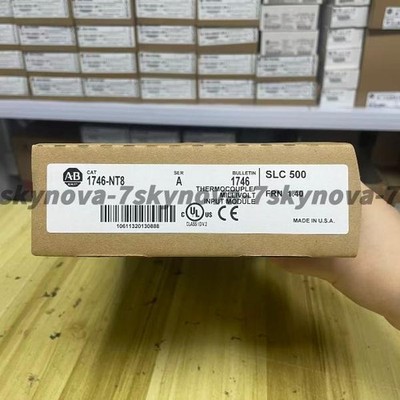 Allen Bradley 1746-NT8 SLC 500 8CH Thermocouple Temp Input Module J K T OEM