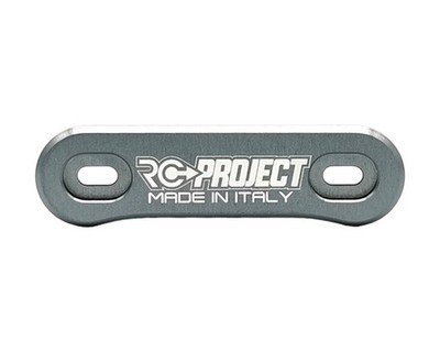 RC-Project One Piece Wing Button in Ergal 7075 T6 Grey RCPJ-A007G 