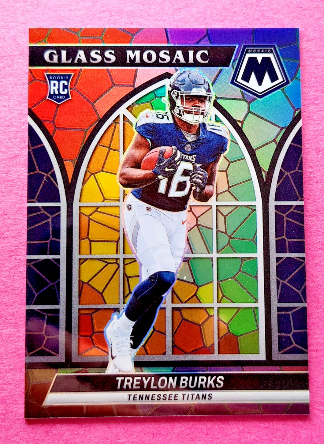 Treylon Burks Panini Mosaic Glass Mosaic #GM30 Base