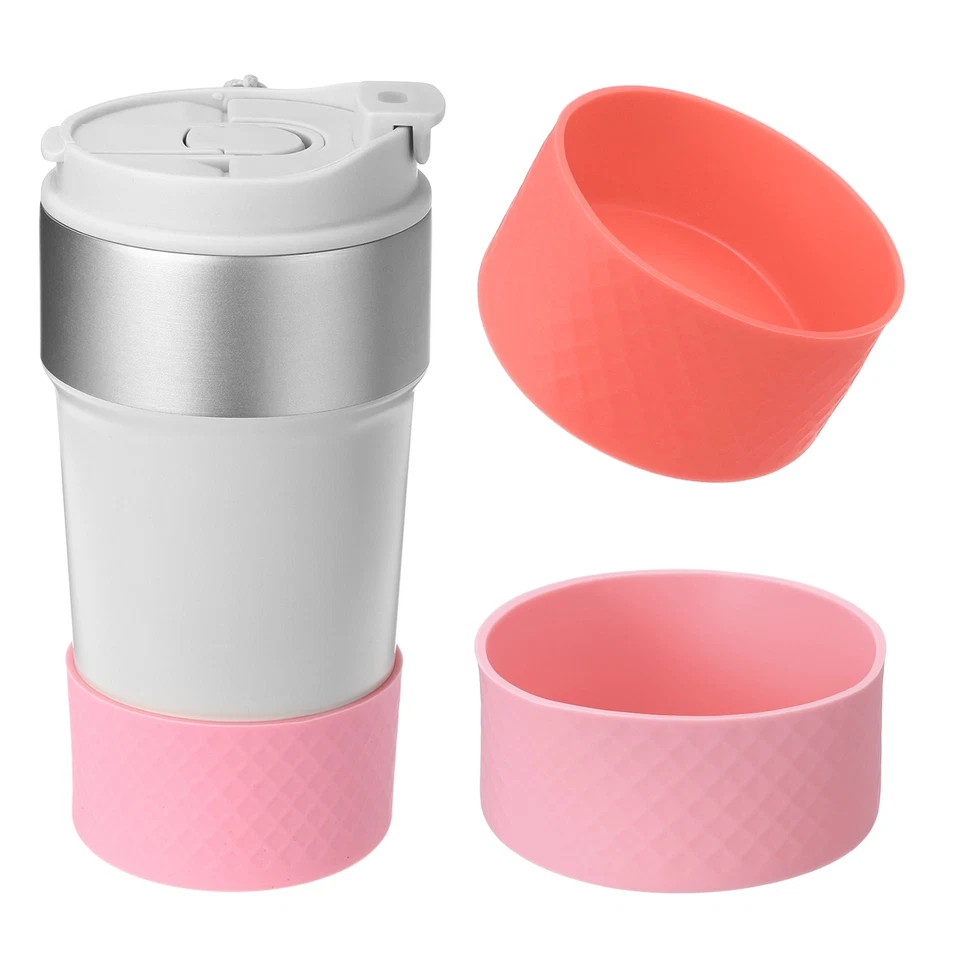 2Pcs Chaussette pour Bouteille d'Eau 4" Silicone 32-40OZ Multicolore - Photo 1/4