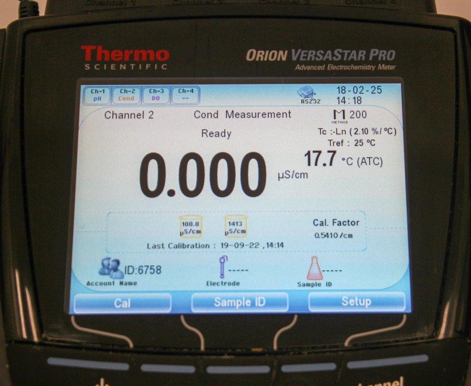 Thermo Orion VersaStar Meter pH Conductivity Dissolved Oxygen Tempe (3372114)