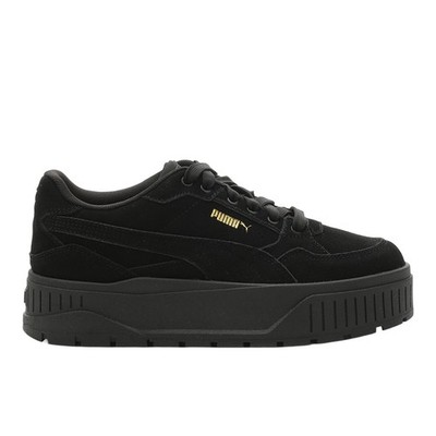 PUMA Karmen Ii Idol Sd Lace Up  Womens Black Sneakers Casual Shoes 39746206