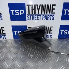 2021 Seat Ibiza FR MK5 Drivers Side Power Fold Wing Mirror In Gloss Black