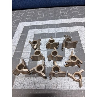 Unbranded Shaper Cutters Gray Steel 10 Piece Set 3630 3621 3629 3624 3626 3627