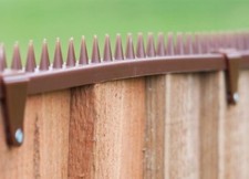 Primrose Featherboard Fence Spikes with Clamps Cat & Bird Security Spike Strips