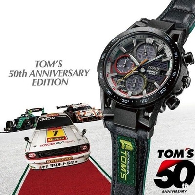Casio Edifice EFS-S641TMS-1AJR TOM'S Toyota 50th Anniversary Limited From Japan