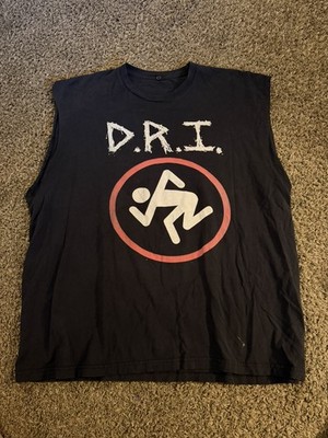 D.R.I. 2016 Tour Shirt XL Minor Threat Kreator Have Heart Suicidal Tendencies