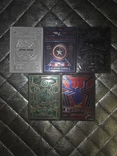 Theory11 Super Heroes Playing Cards Lot Of 5