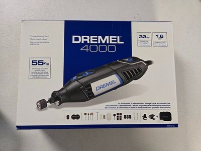 Dremel 4000 1.6Amp High-Performance Rotary Tool 4000-4/86-P - Gray (F0134000CM)