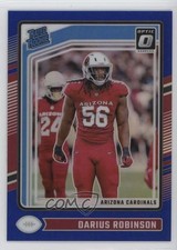 2024 Panini Donruss Optic Rated Rookie Blue Prizm /199 Darius Robinson #225 0rd2