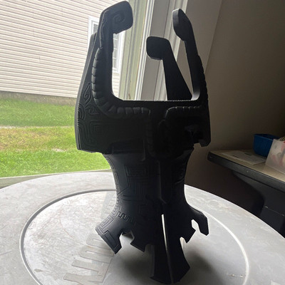 Twilight Princess Fused Shadow Black 3D Printed PLA Model