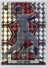2022 Panini Mosaic Rookies Mosaic Prizm Riley Adams #253 1d0