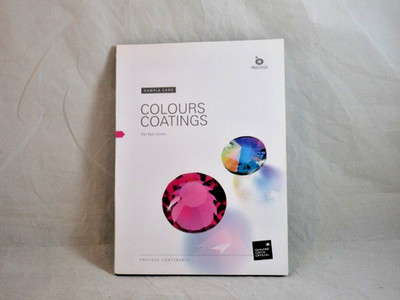 Colours Coatings Flat Back Stones Sample Card