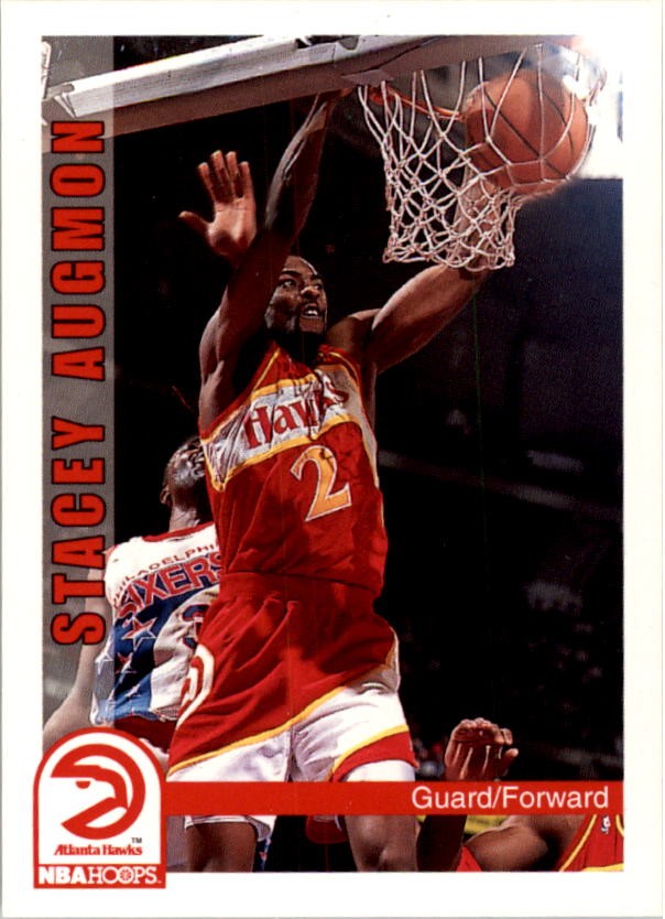 1992-93 Hoops #1 Stacey Augmon - BSK