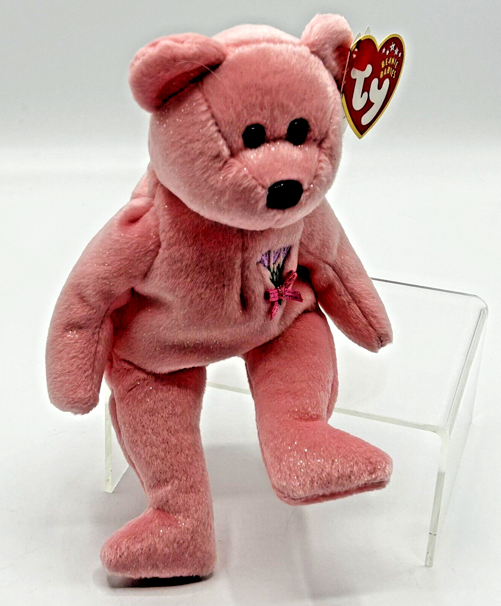 TY Beanie Baby MUM Date of Birth May 13 2001 MOM Mother Pink | eBay