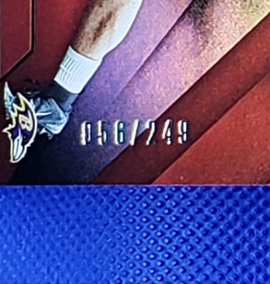 TRACE McSORLEY ◾ 2019 Panini XR Red Foil Rookie Card RC (#'D 056/249) STEELERS - Image 2 of 3