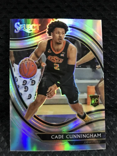 2021-22 Chronicles Draft Picks Select Cade Cunningham Silver Prizm RC SP Pistons