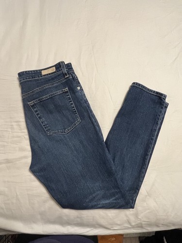 AG Adriano Goldschmied Jeans Womens Sz 31 Sophia Blue High Waist - Picture 4 of 14