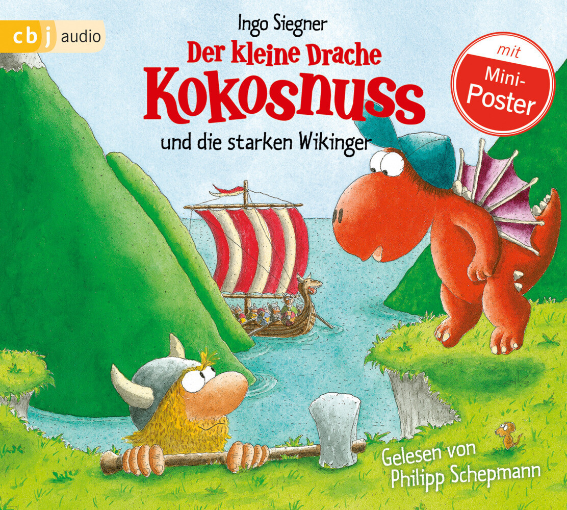 Thumbnail - Der Kleine Drache Kokosnuss 14 Und Die Starken Wikinger | Ingo Siegner