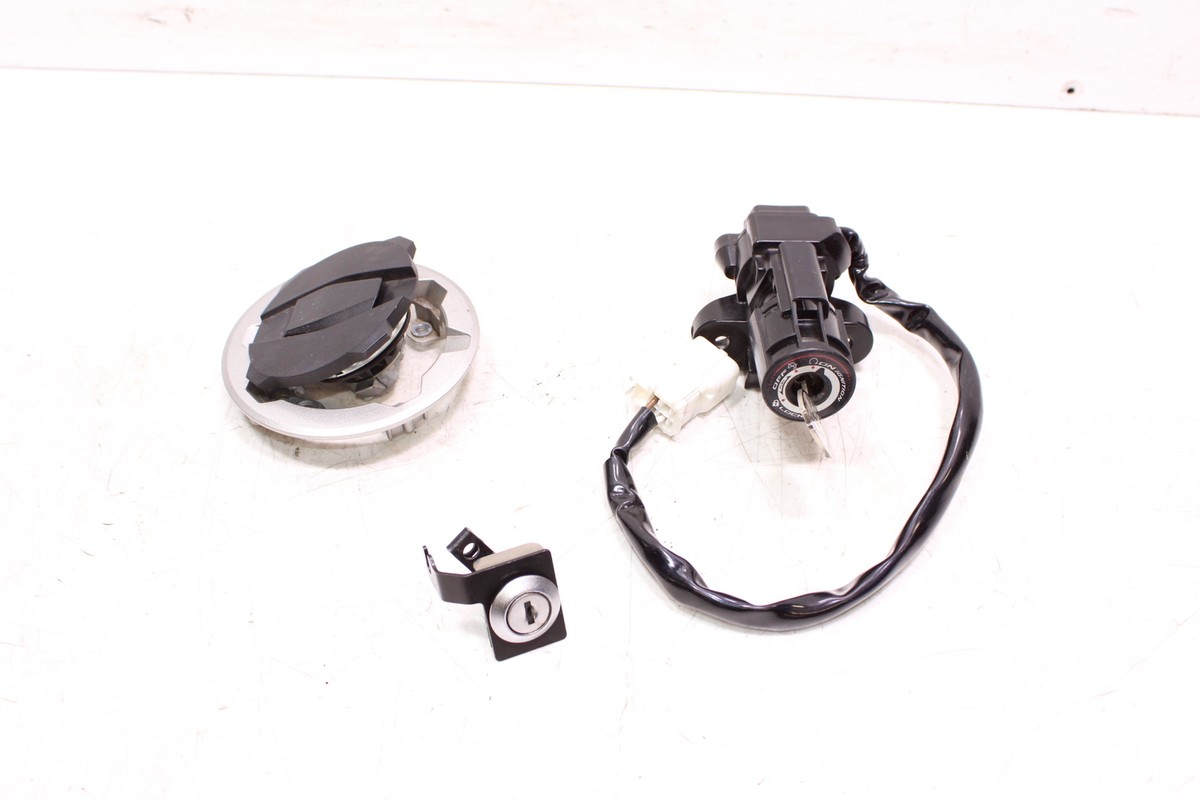 18-22 KAWASAKI NINJA 400 IGNITION LOCK KEY SET GAS CAP SEAT