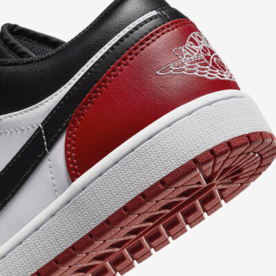 Nike Air Jordan 1 Low Bred Toe 2.0 553558-161 Mens New | eBay