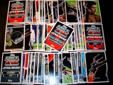 Topps FORCE ATTAX Star Wars MOVIE EDITION Serie 4 - Basiskarten / Base Cards