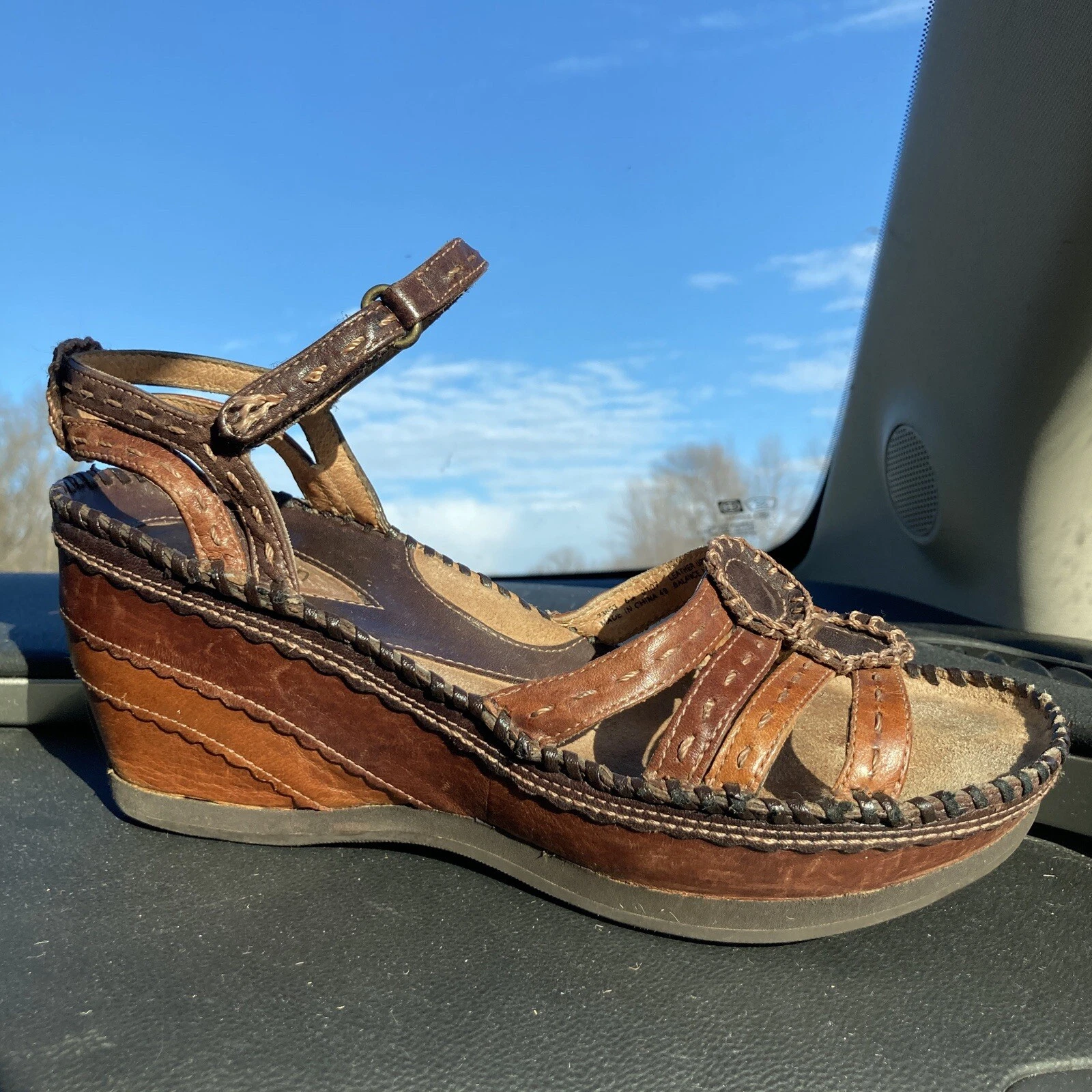 Sandali Clarks Artisan in pelle stile sud ovest in pelle taglia 6