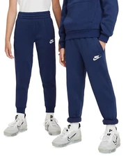 Big Kids Navy Blue Nike Sportswear Club Fleece Joggers Brand New