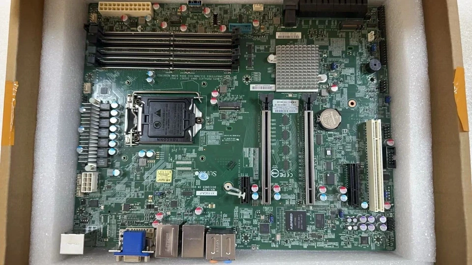 Supermicro Engineteh BIOS X11SCA-F Intel C246 Single Socket LGA-1151 Motherboard - Image 4 of 4
