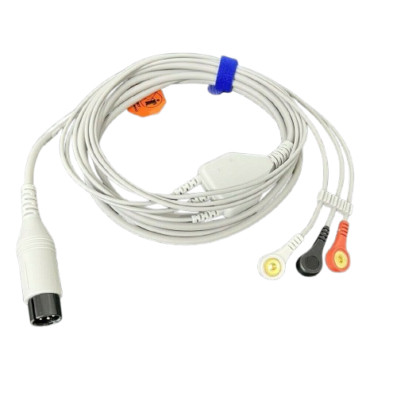 ECG Cable compatible (AAMI):All(ATL)(Abbott)(American Optical)(Carewell), etc